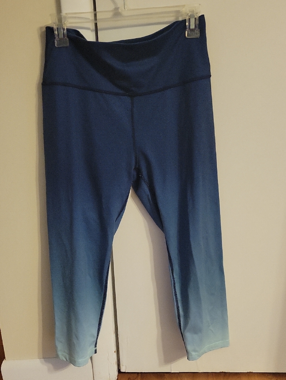 Blue Ombre Aerie Performance Leggings Sz Large